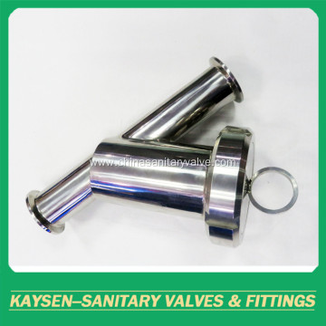 A270 3A SS316L Sanitary Y Strainers hygienic Filters